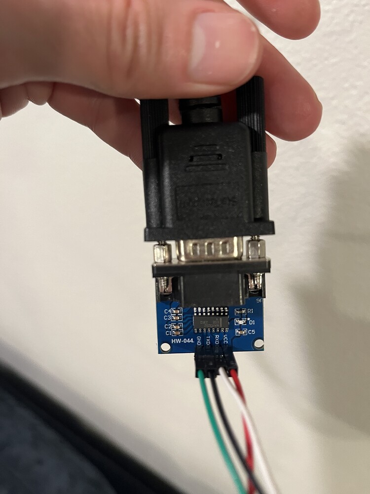 Hardware for connecting an RS232 serial device to wifi - ESPHome - Home ...