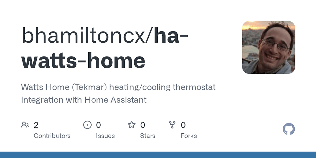 New integration: Watts Home (Tekmar) Wi-Fi Thermostats for Radiant Heat