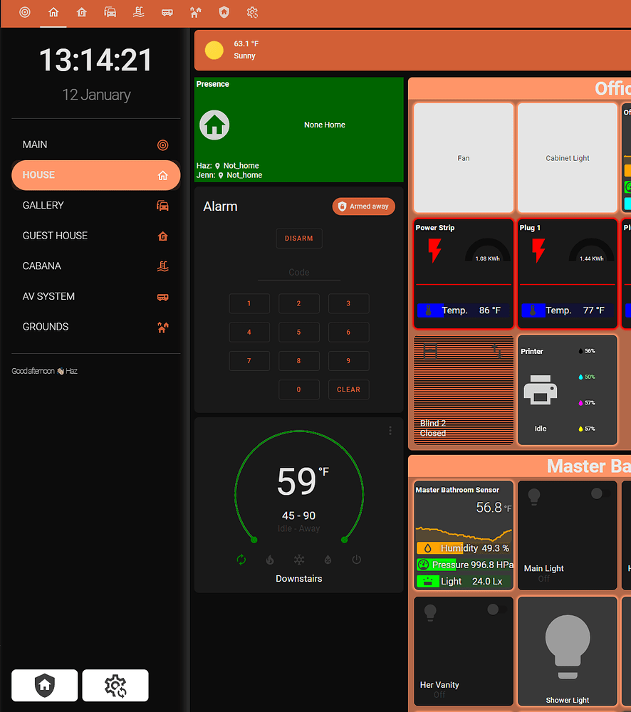 Navigation Pane in dashboard - Frontend - Home Assistant Community