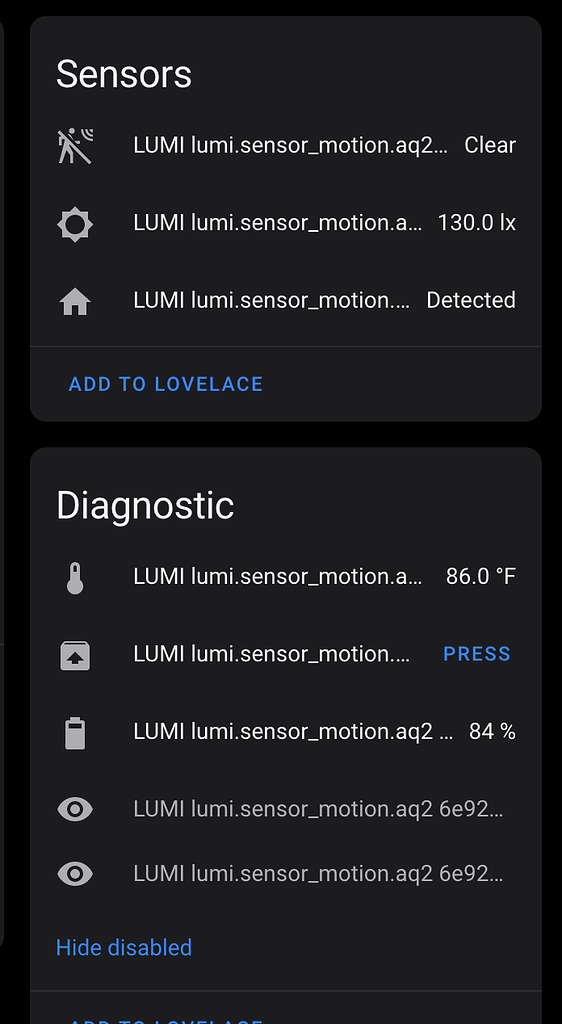 Aqara Motion Sensor not detecting motion Hardware Home Assistant