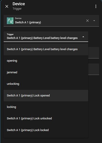 wireless switch triggers