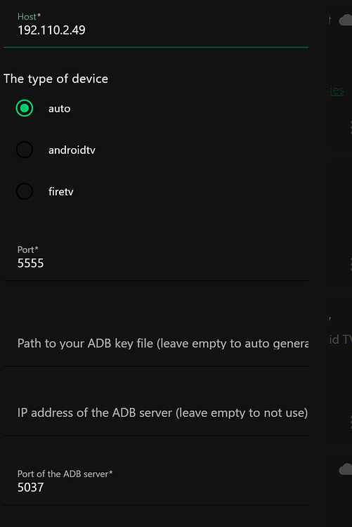 Android Tv integration Home Assistant Community