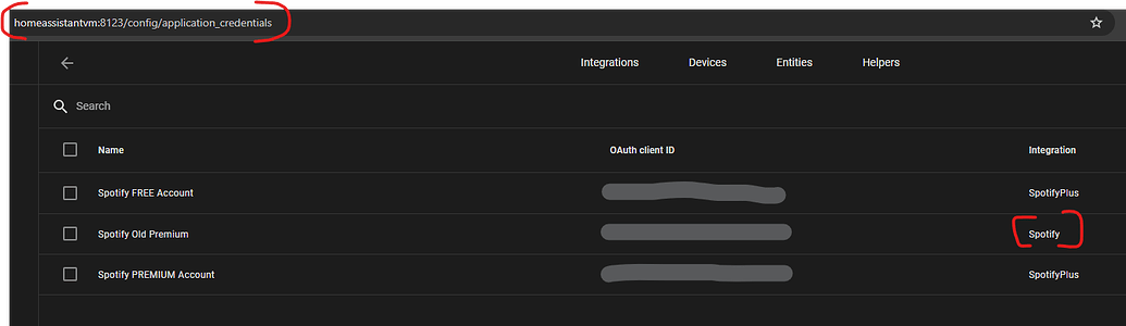 Spotify integration calling wrong clientID - Configuration - Home ...