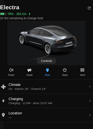 Charging