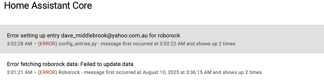 Roborock Goes Walkabout - Third party integrations - Home Assistant ...