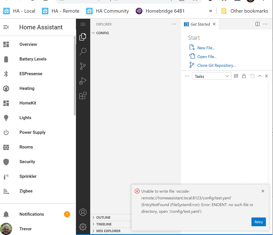 HA config has disappeared! - Configuration - Home Assistant Community