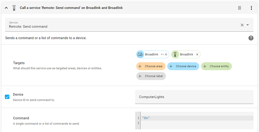 Broadlink RM4 Pro and Home Assistant Button - Community Guides - Home ...