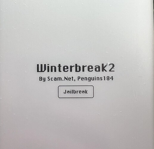 Jailbreak button