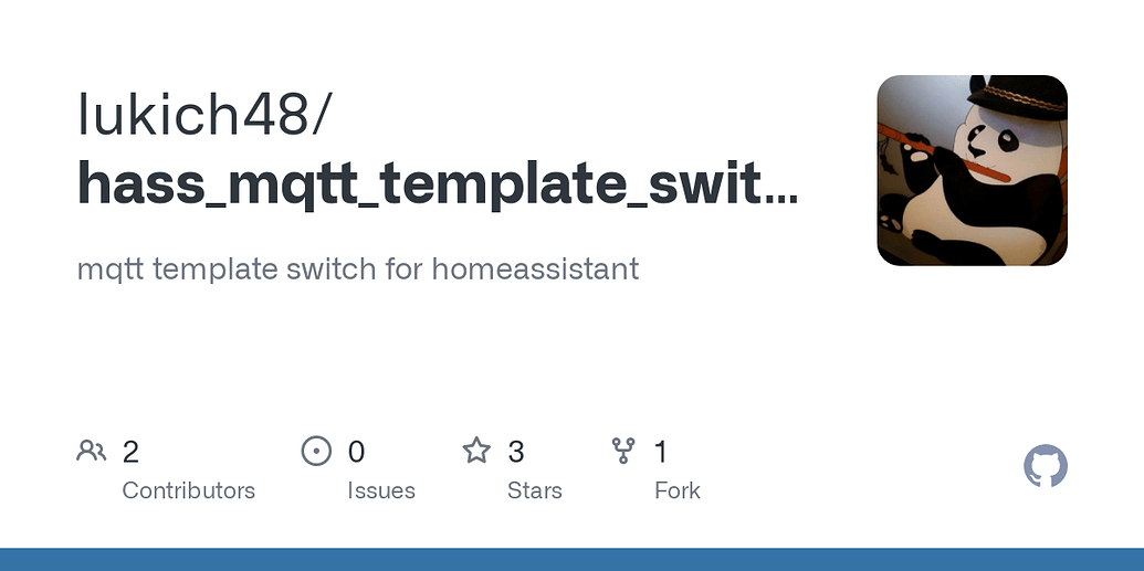 Create a MQTT switch with payload and entities variables mqtt Home