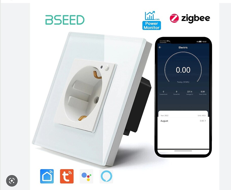BSEED ZigBee Wall Socket - Hardware - Home Assistant Community