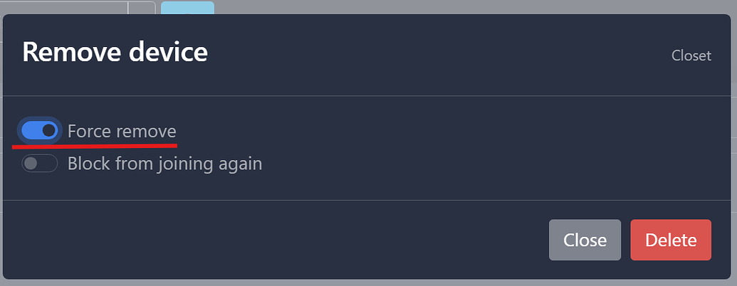 I cannot remove Zigbee device in Z2M - Zigbee - Home Assistant Community