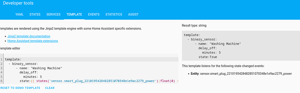 My binary sensor template is always OFF - Configuration - Home ...