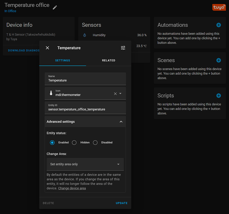 Unit of Measurement - 2022.4 - Configuration - Home Assistant Community