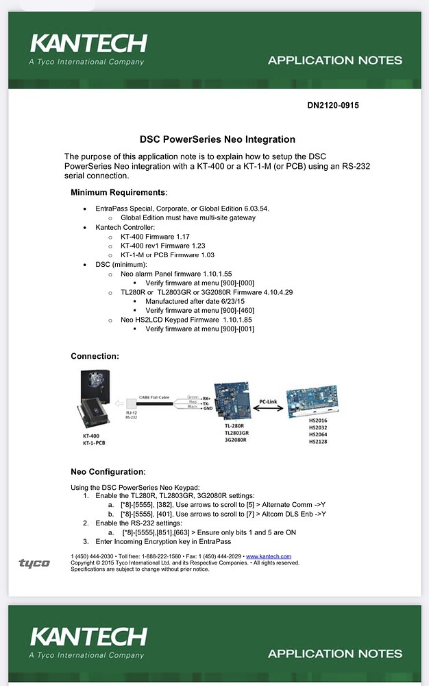 DSC Neo Integration - Third party integrations - Home Assistant Community