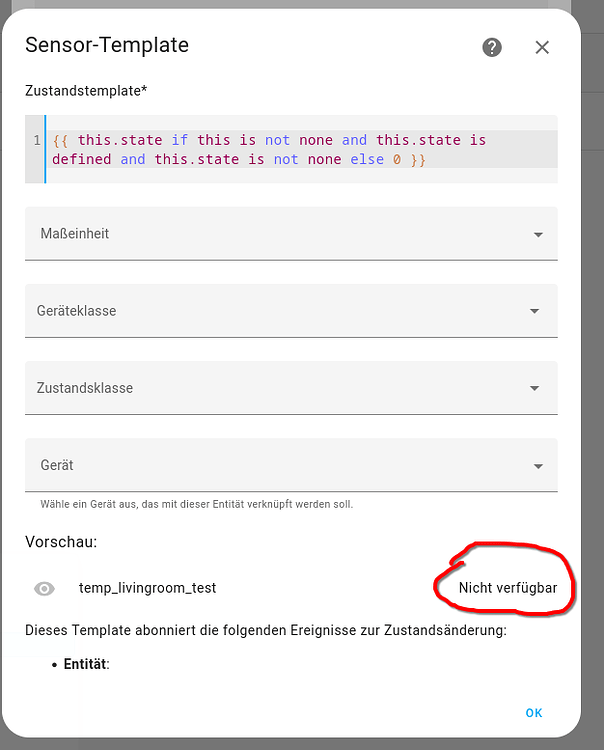 This.state in template sensor not working at all - Configuration - Home ...