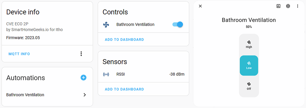 Smart Bathroom (Exhaust) Ventilation - Share your Projects! - Home ...