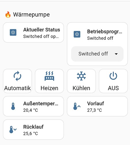 Card1 Wärmepumpe