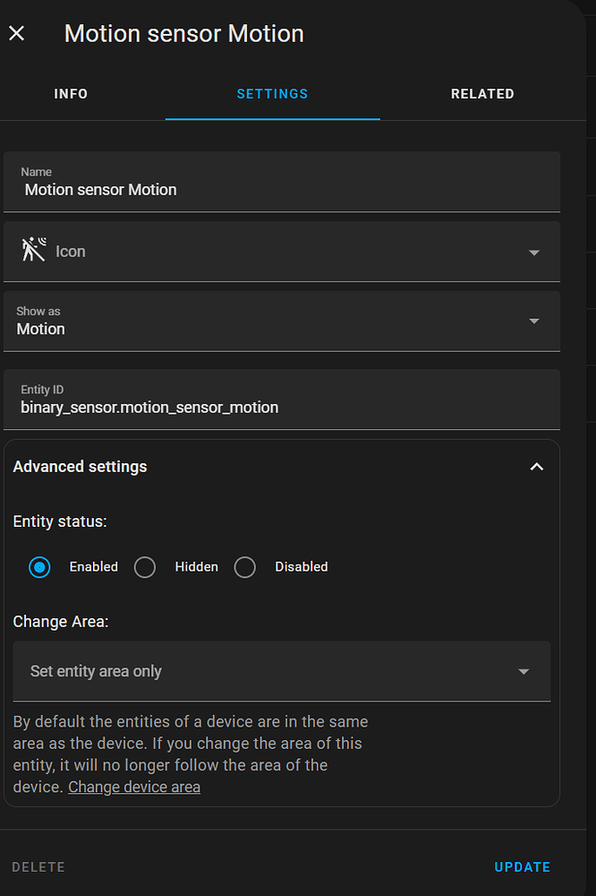 Ikea Motion sensor, no history Configuration Home Assistant Community