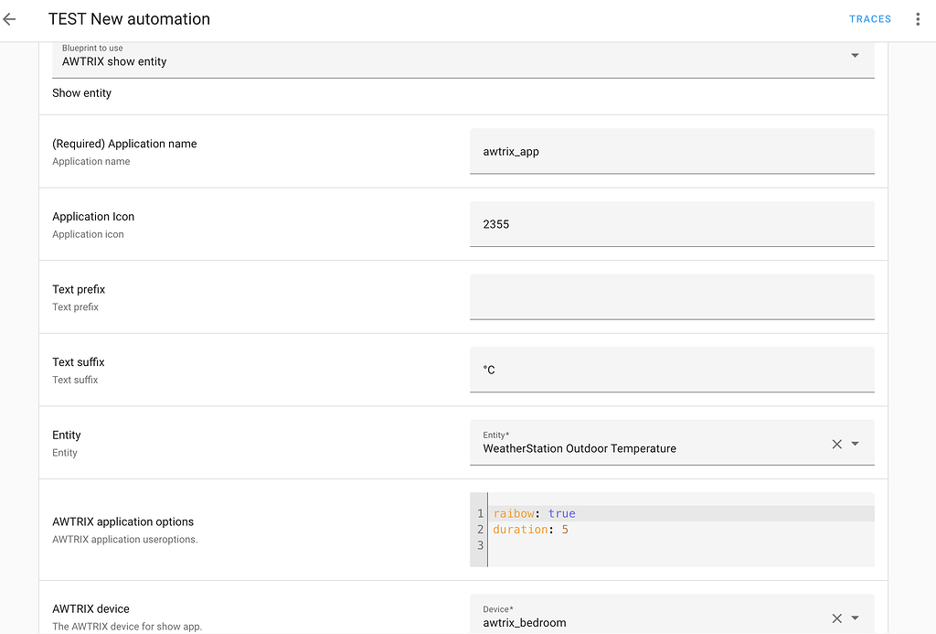 AWTRIX 3 Blueprint for creating simple apps for dummies Blueprints Exchange Home Assistant