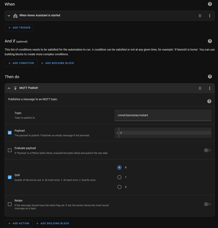 Tasmota Integration: Unavailable Devices After Reboot - Page 3 ...