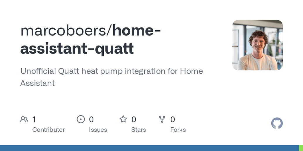 Quatt heat pump integration Third party integrations Home Assistant