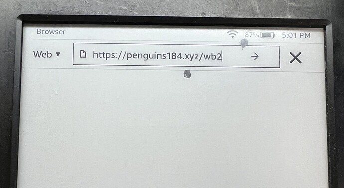 Kindle Experimental Browser