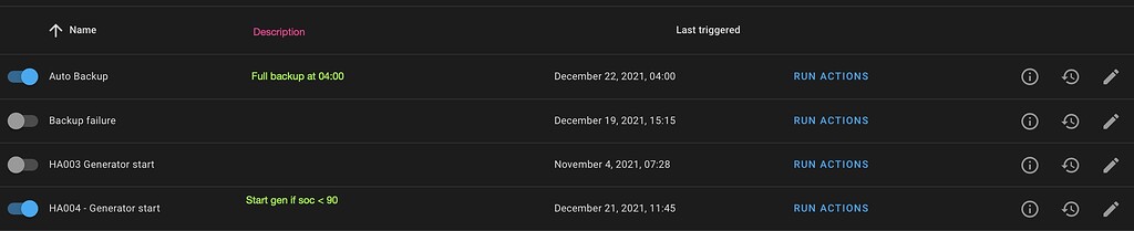 Description in the automations overview - Feature Requests - Home ...