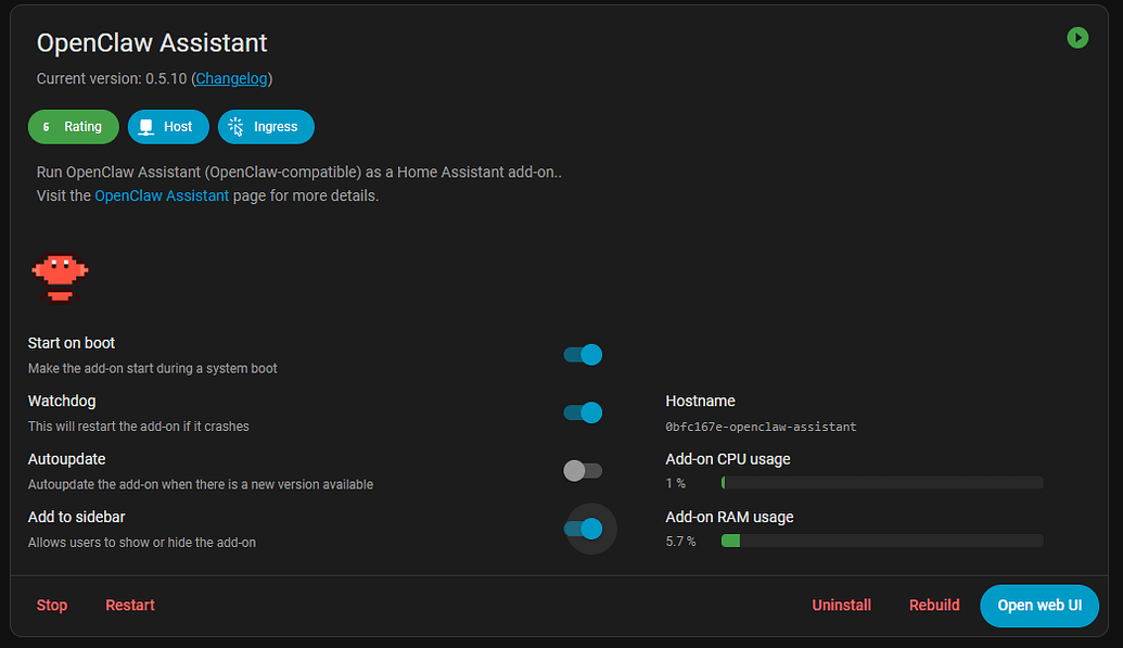OpenClaw/ClawdBot on Home Assistant - Custom Integrations - Home ...