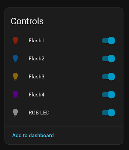Pseudo Flash Settings