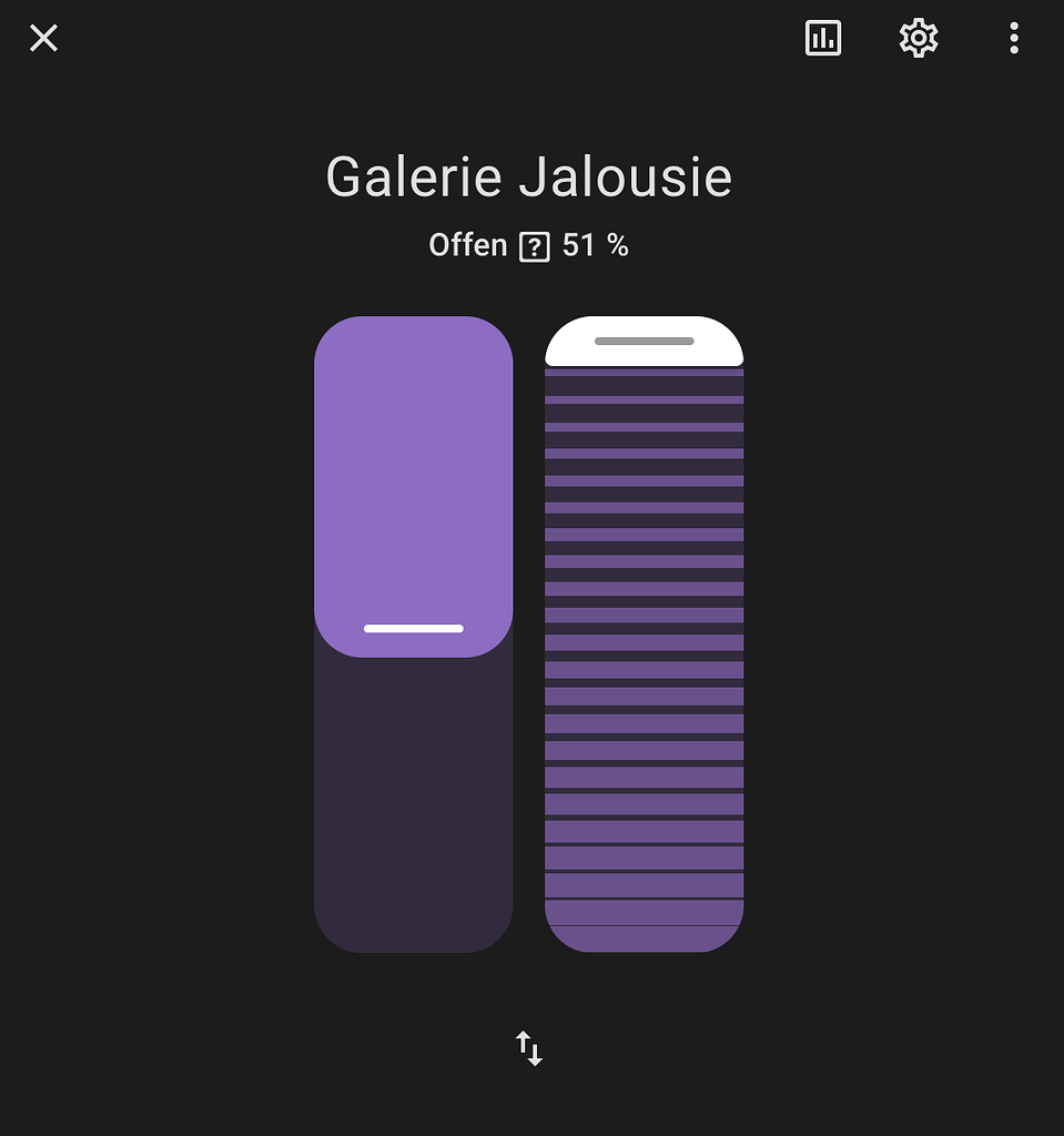 KNX Cover/Shutter just manually controllable Configuration Home