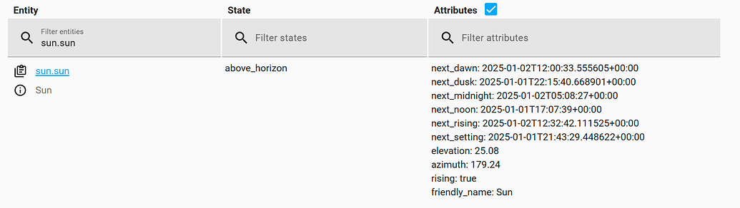 Sun rising condition test fails - Configuration - Home Assistant Community