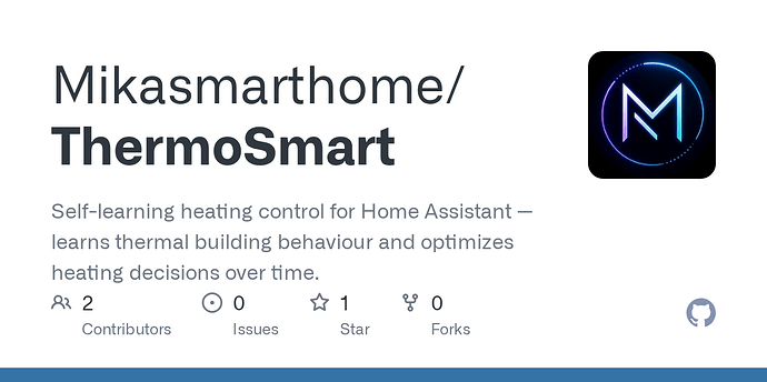 ThermoSmart – Self-Learning Heating Controller for Home Assistant (Beta)