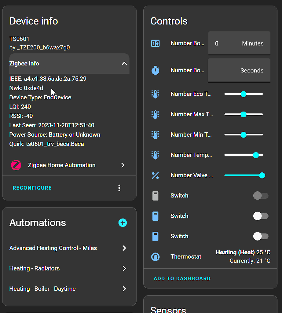 Moes TRV is not fully removed via ZHA Remove Device - Zigbee - Home ...
