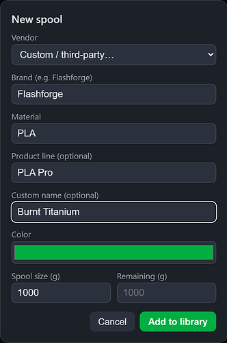 Add dialog in custom-brand mode