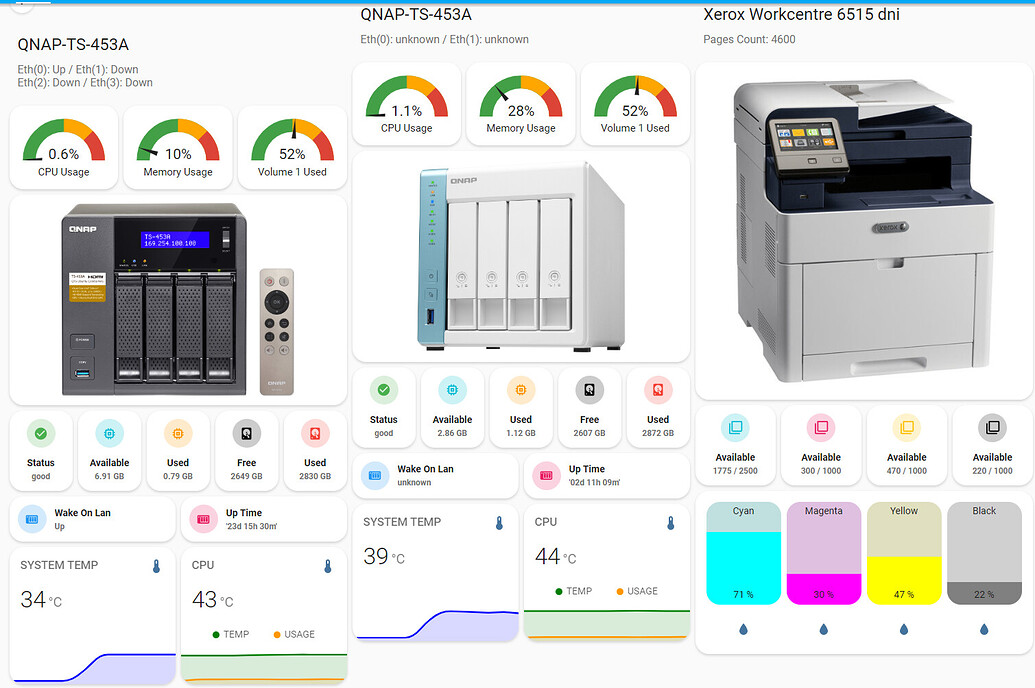 Xerox printer monitoring over SNMP Share your Projects! Home Assistant Community