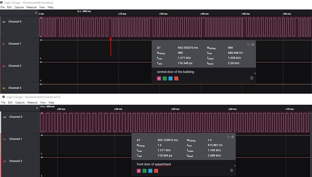 Making a distinction between two signals ESPHome Home Assistant