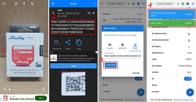3rd party qr code scanner