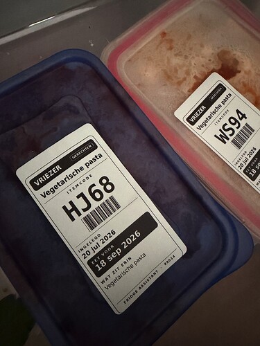 Printed labels