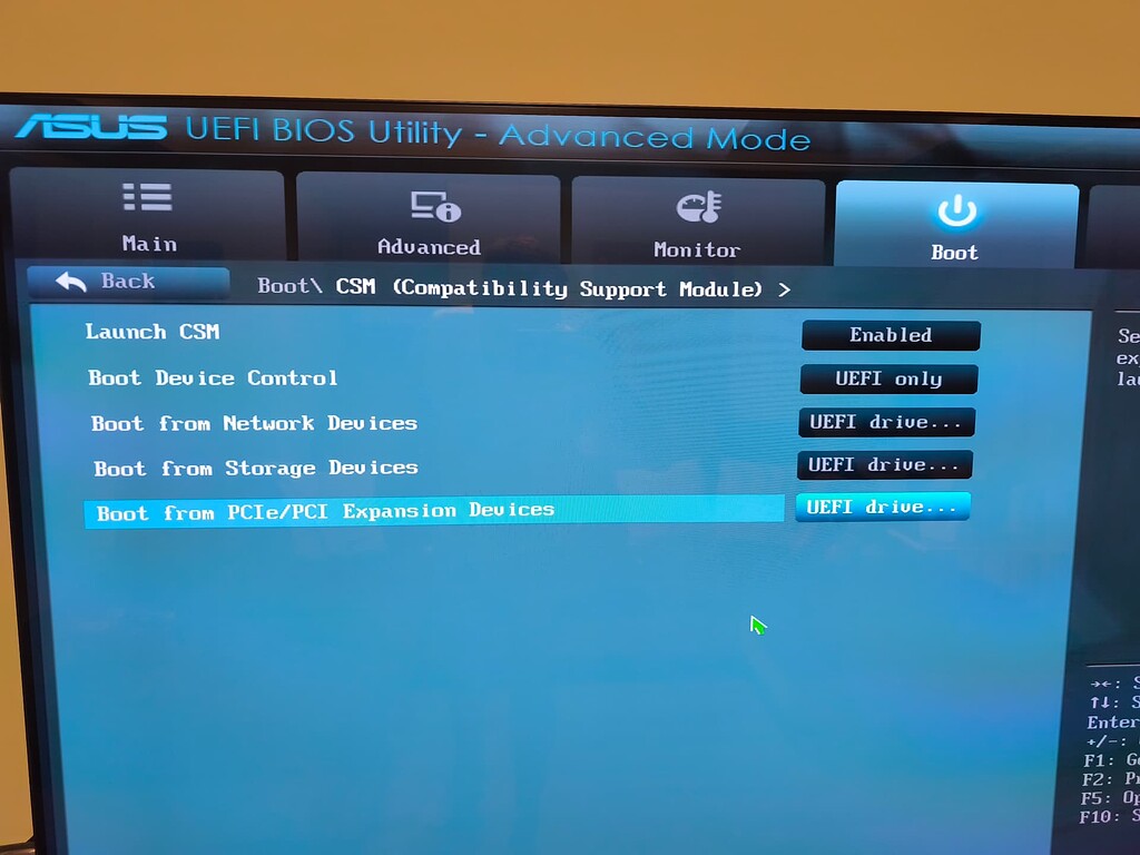 Asus EB1035 boot error - Installation - Home Assistant Community