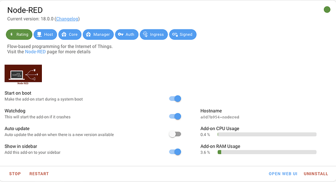 Help please with an auto start Node Red - Node-RED - Home Assistant ...