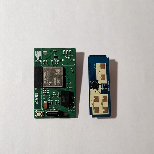 Radar24Ghz Esp32 disassembled top