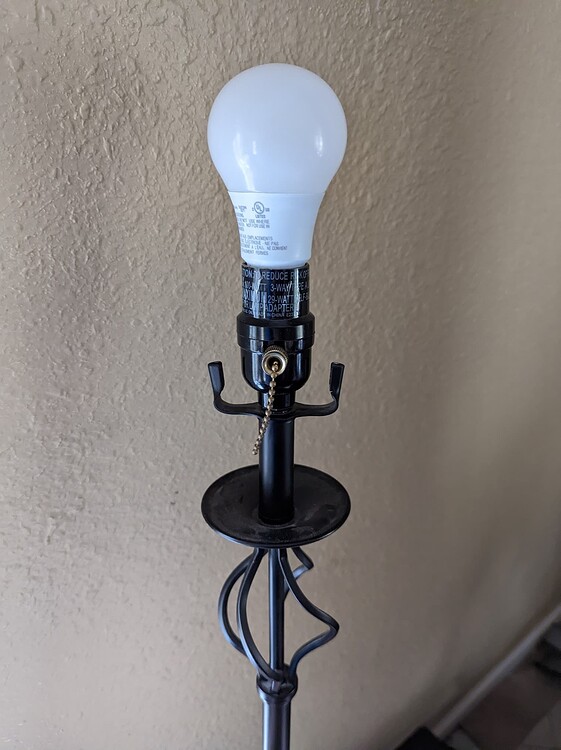 Smart Floor Lamp Conversion Share your Projects! Home Assistant