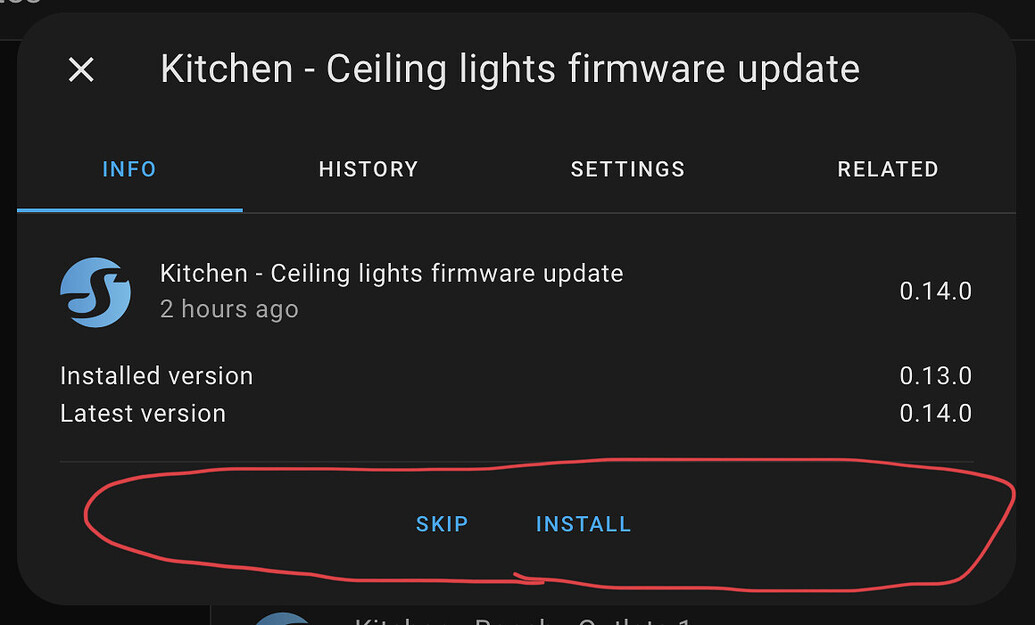 Acknowledge updates to remove notification badge Feature Requests