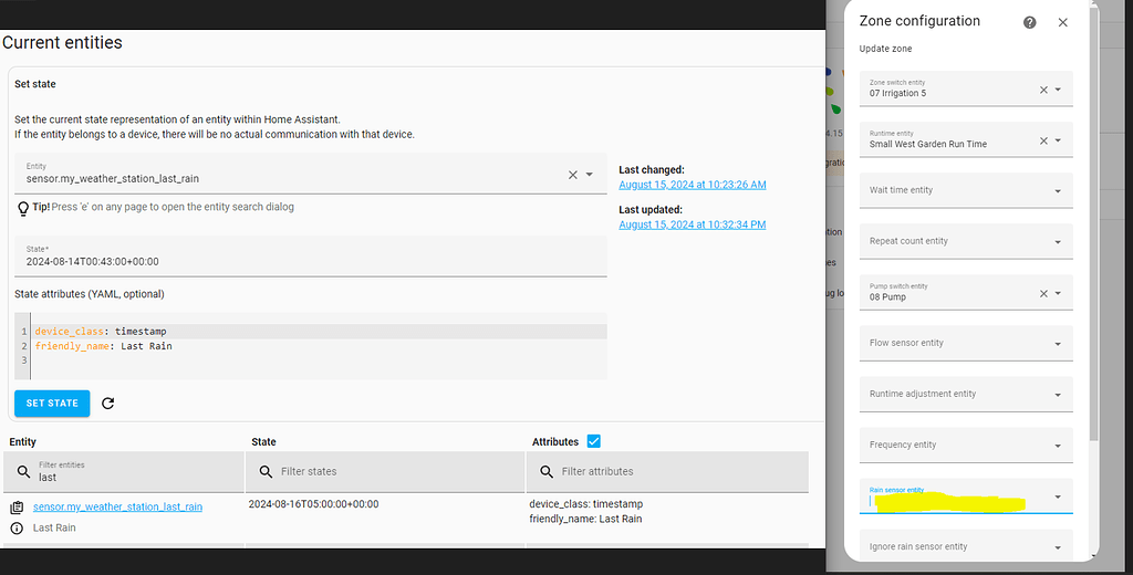 Ambient Weather Station Rain sensor help Configuration Home