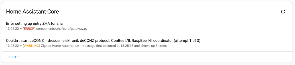 Lost my zigbee integration - ConBee II - Zigbee - Home Assistant Community