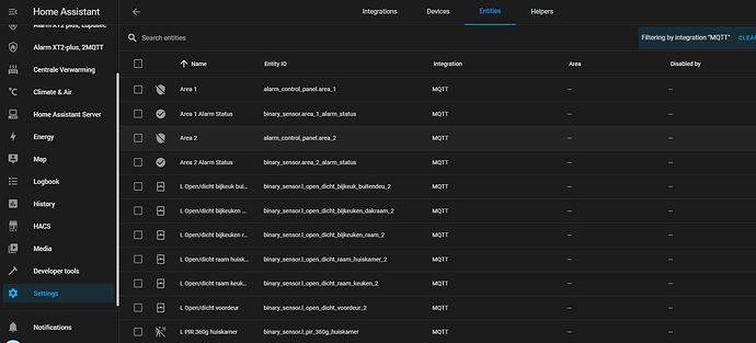 7 MQTT Integration entities