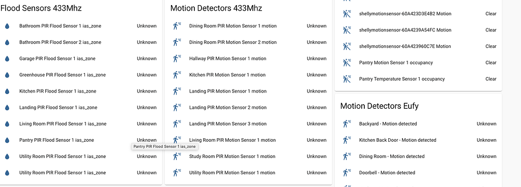 Configuration of binary sensors? Value is now unknown? - Configuration ...