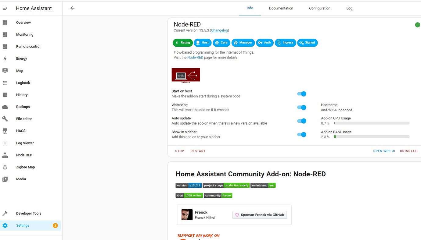 Cannot access node-red – remote access to node red – ICDK