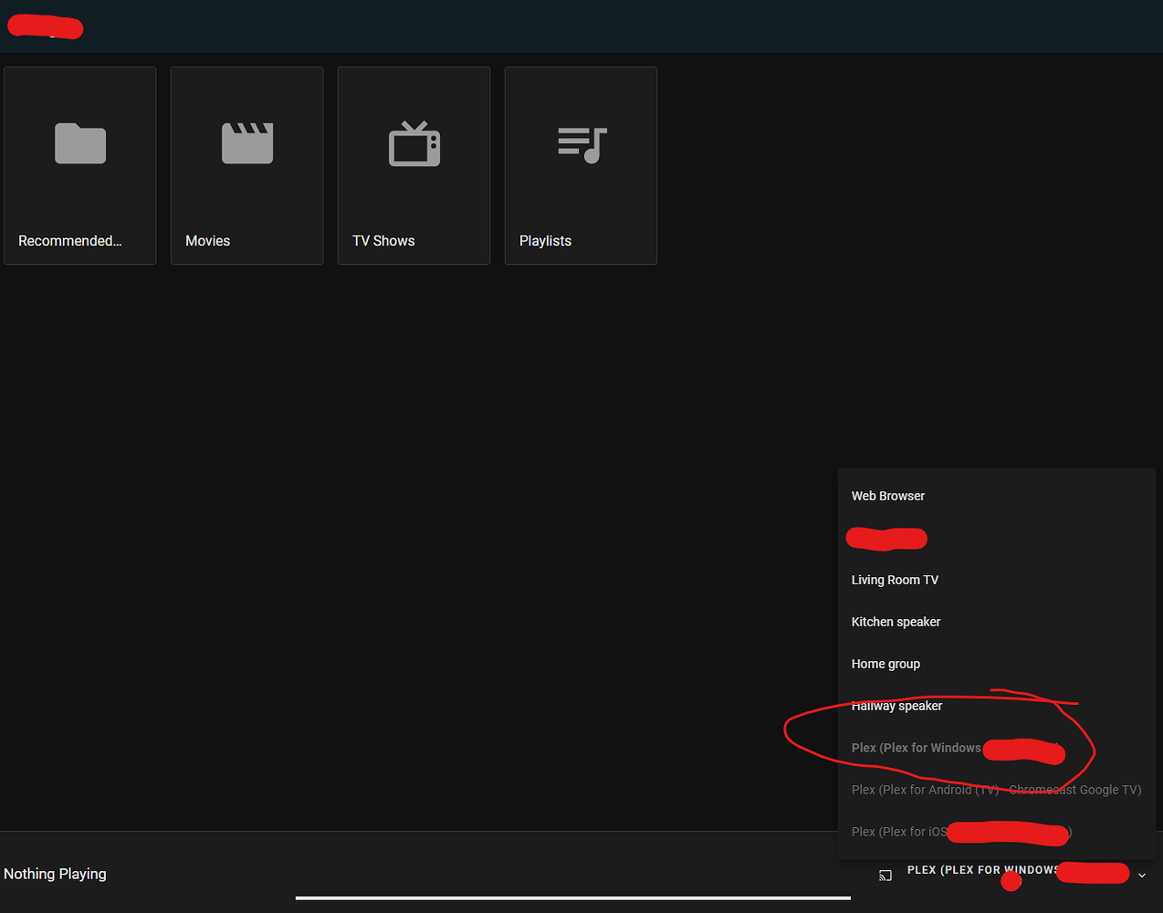 Add Plex Library to media in home assistant? Configuration Home
