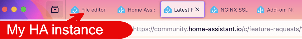 Different icon (favico) for HA community / website vs. home assistant ...